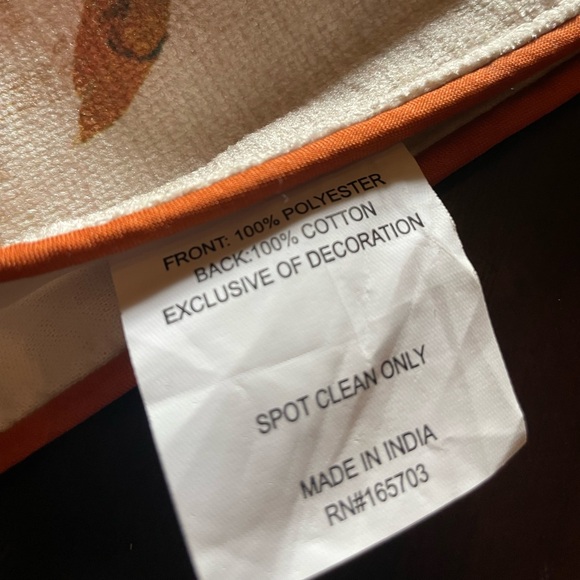 MIREILLE DESIGNS NWT hello Fall Bead Embellished Decorative Table Runner - Picture 12 of 12